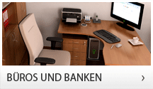 Büros und Banken